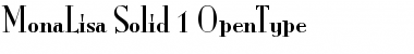 Download ITC Mona Lisa Solid Font Title Preview