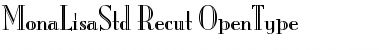 Download ITC Mona Lisa Std Recut Font Title Preview