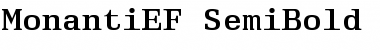 Download MonantiEF-SemiBold Regular Font