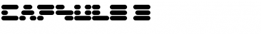 Download Capsule 3 Font Title Preview