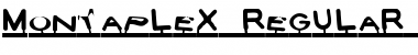Download Montaplex Regular Font