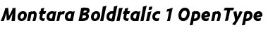 Download Montara Bold Italic Font