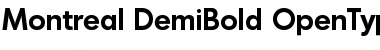 Download Montreal-DemiBold Regular Font