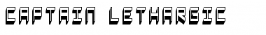 Download Captain Lethargic Regular Font Title Preview
