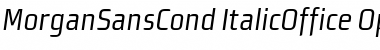 Download MorganSansCond ItalicOffice Font
