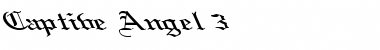 Download Captive Angel 3 Regular Font Title Preview