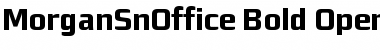 Download MorganSnOffice Bold Font