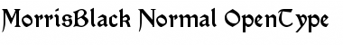 Download MorrisBlack Regular Font