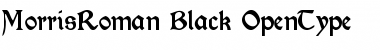 Download Morris Roman Black Font