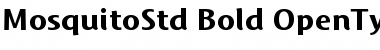 Download Mosquito Std Bold Font