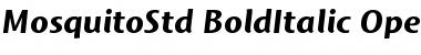 Download Mosquito Std Bold Italic Font