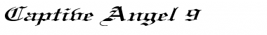 Download Captive Angel 9 Italic Font Title Preview