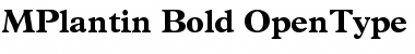 Download Plantin Bold Font Title Preview