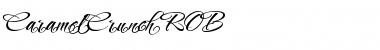Download CaramelCrunch ROB Font Title Preview