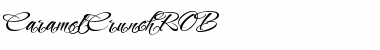 Download CaramelCrunch ROB Font Title Preview