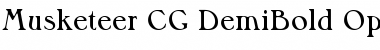 Download Musketeer CG DemiBold Regular Font