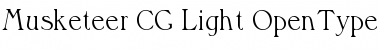 Download Musketeer CG Light Regular Font