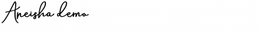 Download Aneisha Script Bold Regular Font Title Preview