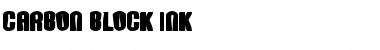 Download Carbon Block Ink Regular Font Title Preview