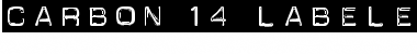 Download Carbon-14 Labeler Black Tape Font Title Preview