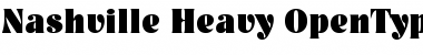Download Nashville-Heavy Regular Font Title Preview