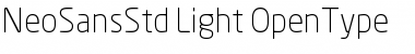 Download Neo Sans Std Light Font