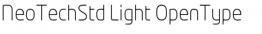 Download Neo Tech Std Light Font Title Preview