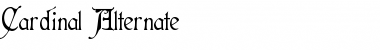 Download Cardinal Alternate Regular Font Title Preview