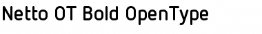 Download Netto OT Bold Font