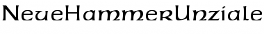 Download Neue Hammer Unziale LT Std Regular Font