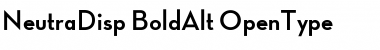 Download Neutra Display Alt Bold Font