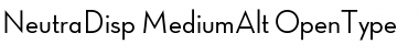 Download Neutra Display Thin Alt Medium Font