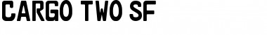 Download Cargo Two SF Regular Font Title Preview