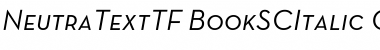 Download Neutra Text TF SC Italic Font