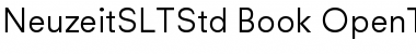 Download Neuzeit S LT Std Book Font Title Preview