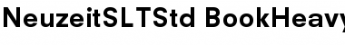 Download Neuzeit S LT Std Book Heavy Font Title Preview