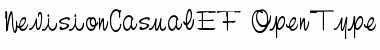 Download NevisionCasualEF Regular Font Title Preview