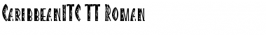 Download CaribbeanITC TT Roman Font Title Preview