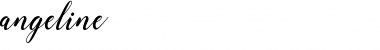 Download angeline bba key Font Title Preview