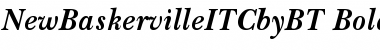 Download ITC New Baskerville Bold Italic Font Title Preview