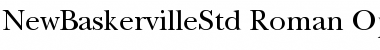 Download ITC New Baskerville Std Roman Font Title Preview