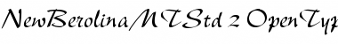 Download New Berolina MT Std Regular Font Title Preview