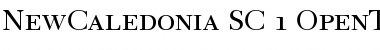 Download New Caledonia Small Caps & Old Style Figures Font