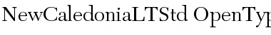 Download New Caledonia LT Std Regular Font Title Preview