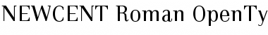 Download NEWCENT Roman Font