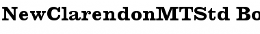 Download New Clarendon MT Std Bold Font