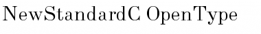 Download NewStandardC Regular Font