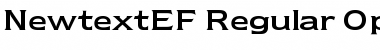 Download NewtextEF Regular Font