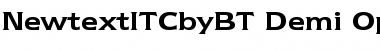 Download ITC Newtext Demi Font Title Preview
