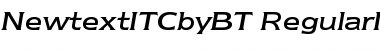 Download ITC Newtext Regular Italic Font Title Preview